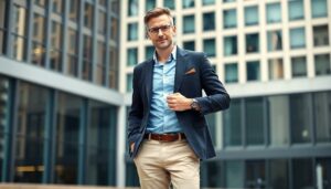 Men Business Casual Wear